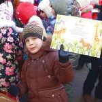 Лугинин Елисей - активный участник акции по сбору урожая для питомцев зоопарка
